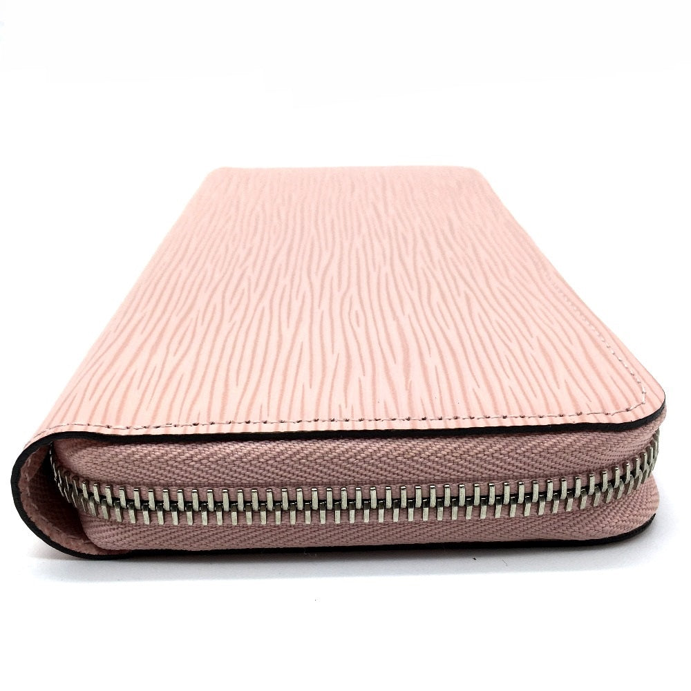 LOUIS VUITTON M61863 Epi Zippy Wallet, Round Zipper Long Wallet, Epi Leather, Women's, Rose Ballerine, Pink