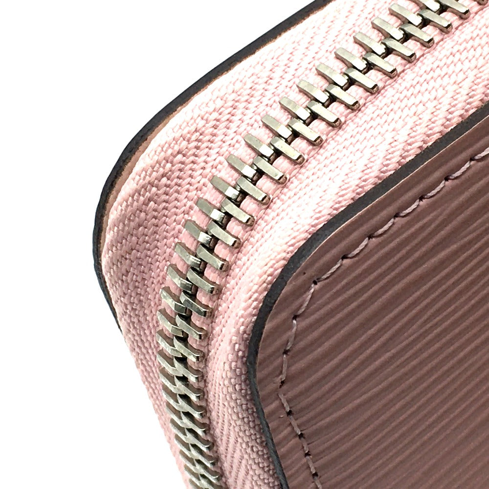 LOUIS VUITTON M61863 Epi Zippy Wallet, Round Zipper Long Wallet, Epi Leather, Women's, Rose Ballerine, Pink