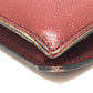 Christian Dior CD hardware, vintage leather shoulder bag, women's, red