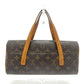 LOUIS VUITTON M51902 Monogram Sonatine Bag, Horizontal Flap Handbag, Monogram Canvas, Women's, Brown