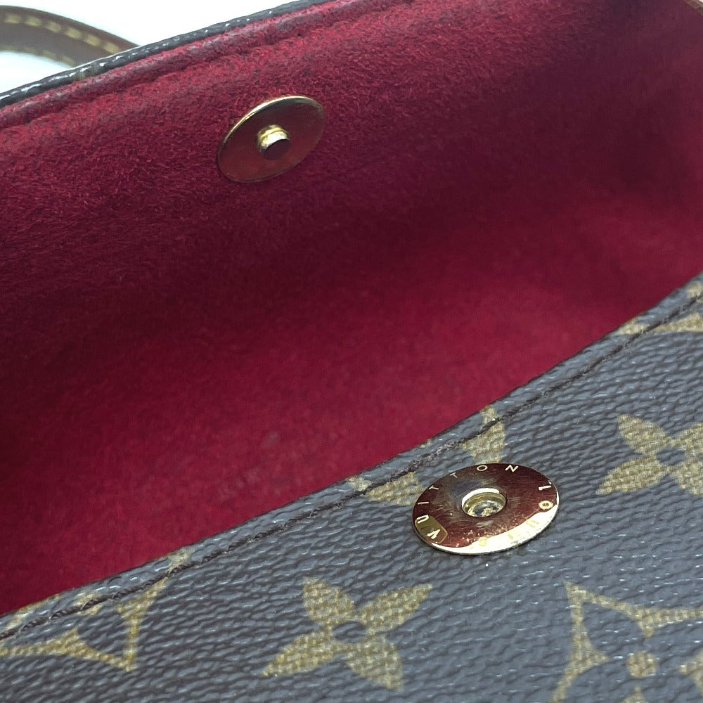 LOUIS VUITTON M51902 Monogram Sonatine Bag, Horizontal Flap Handbag, Monogram Canvas, Women's, Brown