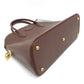 HERMES Bolide 35 2-Way Handbag, Leather, Women's, Brown
