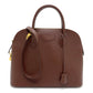 HERMES Bolide 35 2-Way Handbag, Leather, Women's, Brown
