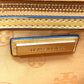 Tory Burch logo chain shoulder bag in lambskin, yellow.