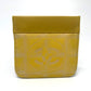 CHANEL CC Coco Mark New Travel Line Wallet with Key Ring, Coin Purse, Leather/PVC, Women's, Yellow