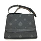 Berluti Flap Flaneur Small Messenger Shoulder Bag in PVC Canvas, Men's, Black