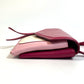 GIVENCHY Flap Duet Bag, Pochette, Crossbody Shoulder Bag, Leather, Women's, Pink and White