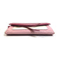 GIVENCHY Flap Duet Bag, Pochette, Crossbody Shoulder Bag, Leather, Women's, Pink and White