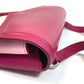 GIVENCHY Flap Duet Bag, Pochette, Crossbody Shoulder Bag, Leather, Women's, Pink and White