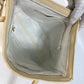CHANEL CC Coco Mark V-Stitch Chevron Shoulder Tote Bag in Caviar Leather, Yellow