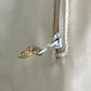 CHANEL CC Coco Mark V-Stitch Chevron Shoulder Tote Bag in Caviar Leather, Yellow