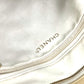CHANEL CC Coco Mark V-Stitch Chevron Shoulder Tote Bag in Caviar Leather, Yellow