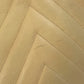 CHANEL CC Coco Mark V-Stitch Chevron Shoulder Tote Bag in Caviar Leather, Yellow