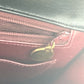 CHANEL A01094 CC Coco Mark Vintage Shoulder Bag, Deca Matelasse, 34cm, Double Chain, Lambskin, Black