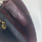 CHANEL A01094 CC Coco Mark Vintage Shoulder Bag, Deca Matelasse, 34cm, Double Chain, Lambskin, Black
