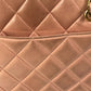 CHANEL CC Coco Mark Shoulder Bag, Matelasse Quilted Chain Tote Bag, Lambskin, Pink