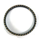 CHANEL Coco Mark CC Accessory Bracelet 97A Bangle Metal Women's Black