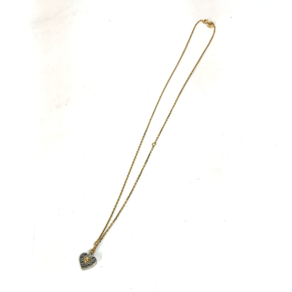 LOUIS VUITTON M67028 ハート パンダンティフスパイキー ヴァレンタイン アクセサリー チェーン ネックレス GP レディース ゴールド