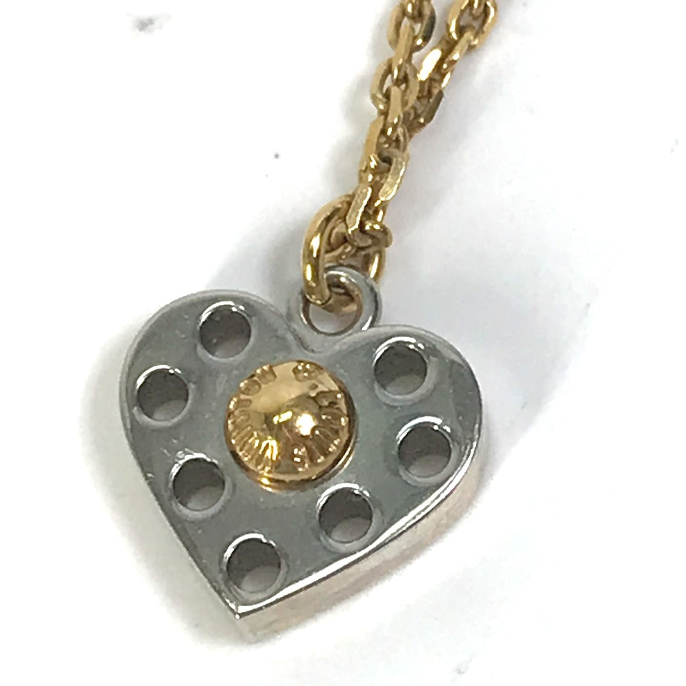 LOUIS VUITTON M67028 ハート パンダンティフスパイキー ヴァレンタイン アクセサリー チェーン ネックレス GP レディース ゴールド