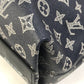LOUIS VUITTON M54127 Monogram Savannah Jake &amp; Dinos Chapman 2-Way Shoulder Bag/Crossbody Tote Bag in Monogram Savannah Canvas, Navy