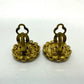 CHANEL Coco Mark 95P Earrings GP Women's Gold