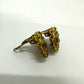 CHANEL Coco Mark 95P Earrings GP Women's Gold