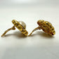 CHANEL Faux Pearl Earrings, Faux Pearl/GP, Women's, Gold