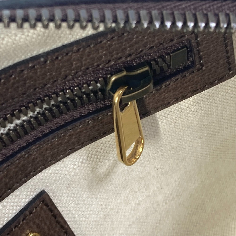 GUCCI 602695 Crossbody Bag, Belt Bag, 100th Anniversary Logo, Shoulder Bag, Body Bag, Leather, Men's, Brown