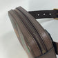 GUCCI 602695 Crossbody Bag, Belt Bag, 100th Anniversary Logo, Shoulder Bag, Body Bag, Leather, Men's, Brown