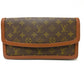 LOUIS VUITTON M51812 モノグラム ポシェット ダム PM ポーチ クラッチバッグ モノグラムキャンバス レディース ブラウン