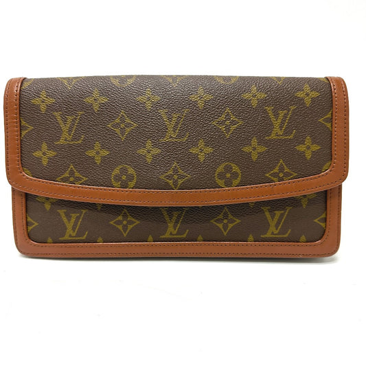 LOUIS VUITTON M51812 モノグラム ポシェット ダム PM ポーチ クラッチバッグ モノグラムキャンバス レディース ブラウン
