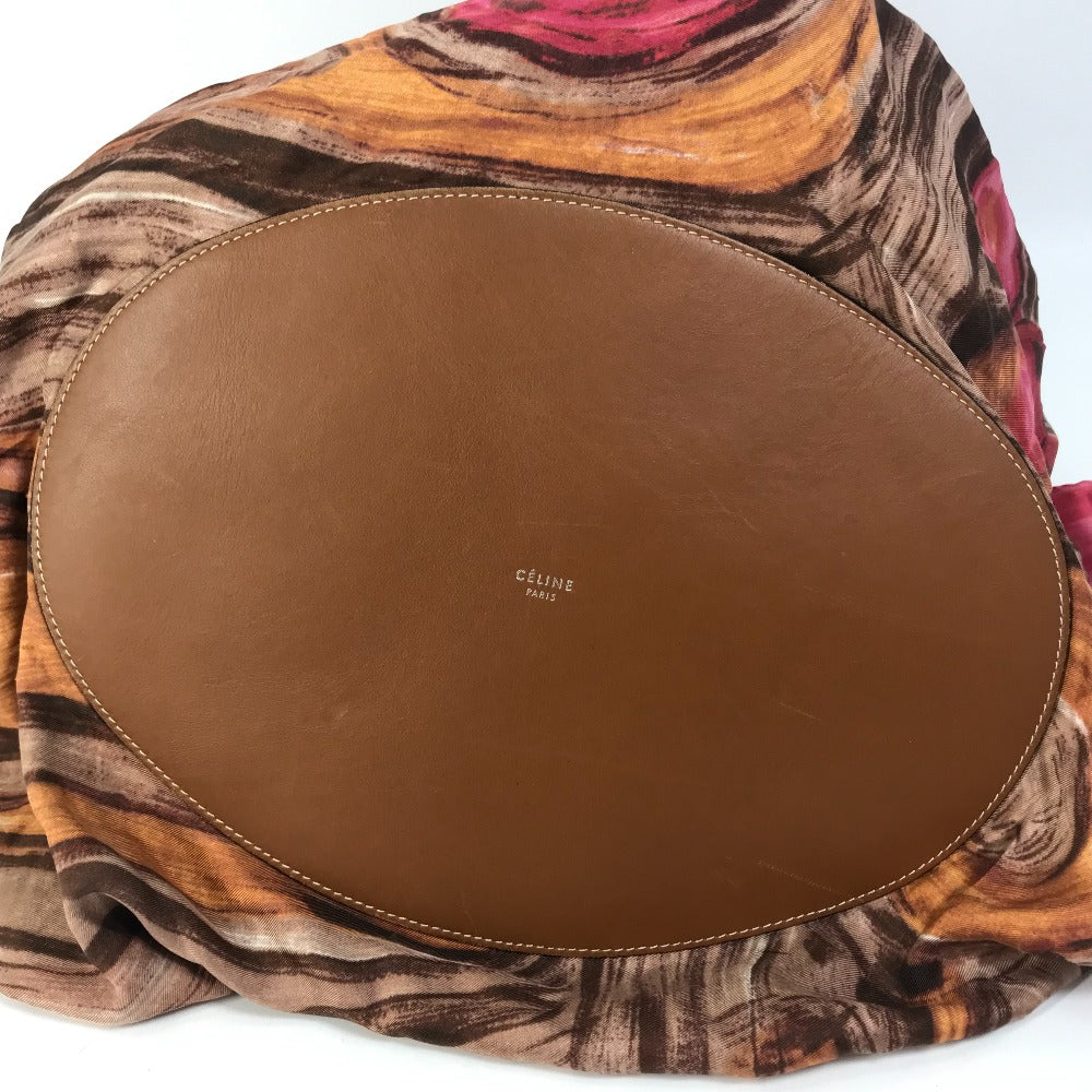 CELINE Scarf Bag, Handbag, Shoulder Bag, Silk, Women's, Pink