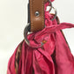 CELINE Scarf Bag, Handbag, Shoulder Bag, Silk, Women's, Pink
