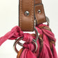 CELINE Scarf Bag, Handbag, Shoulder Bag, Silk, Women's, Pink