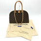 LOUIS VUITTON M44961 Monogram LV Moon Alma 2-Way Shoulder Bag with Chain and Handbag in Monogram Canvas, Brown