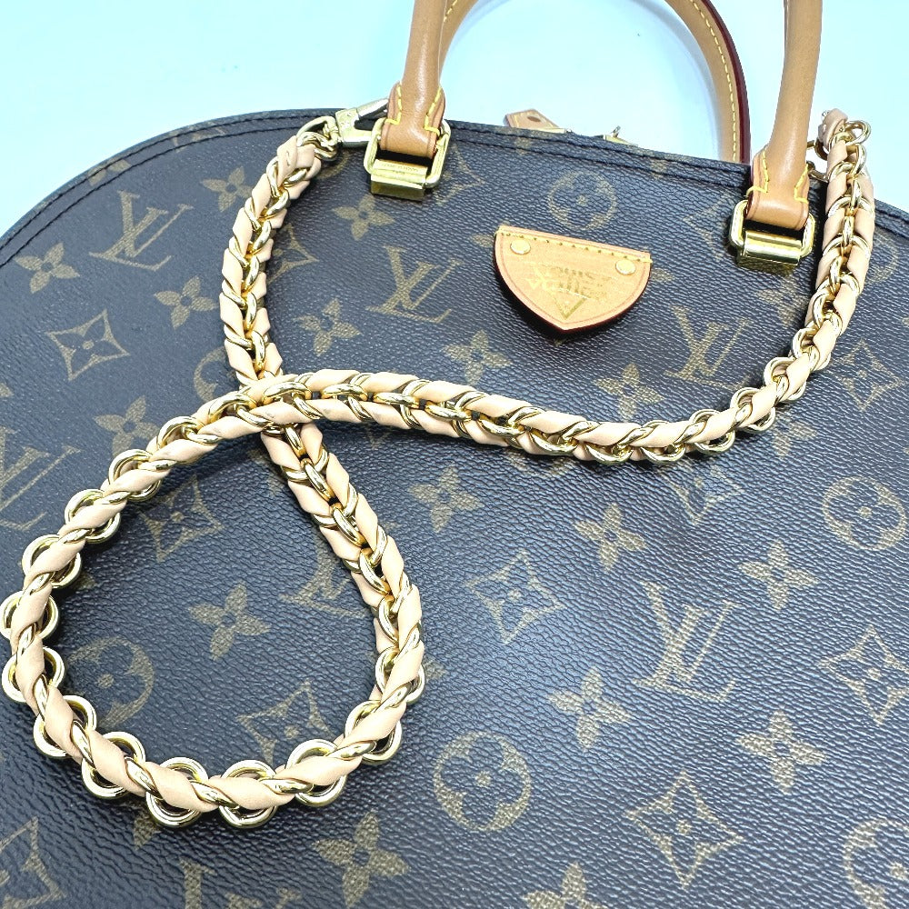 LOUIS VUITTON M44961 Monogram LV Moon Alma 2-Way Shoulder Bag with Chain and Handbag in Monogram Canvas, Brown