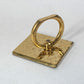 LOUIS VUITTON M64868 Mobile Phone Accessory Support Telephone Nanogram Smartphone Accessory Smartphone Ring/Bunker Ring Metal Women's Gold