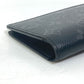 LOUIS VUITTON M61697 Monogram Eclipse Portefeuille Brazza Bifold Long Wallet in Monogram Eclipse Canvas, Men's, Black