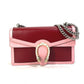 GUCCI 400249 Two-Tone Dionysus Chain Shoulder Bag in Pink Leather