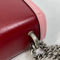 GUCCI 400249 Two-Tone Dionysus Chain Shoulder Bag in Pink Leather