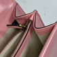 GUCCI 400249 Two-Tone Dionysus Chain Shoulder Bag in Pink Leather