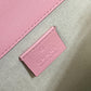 GUCCI 400249 Two-Tone Dionysus Chain Shoulder Bag in Pink Leather