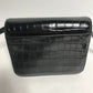 BALENCIAGA 592898 2-Way Clutch Bag, Pouch, B Logo, Quilted, Crossbody Bag, Shoulder Bag, Embossed Leather, Women's, Black