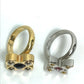 LOUIS VUITTON M65247 Rhinestone Berg Love Letters 2-Piece Ring Set, Women's, Gold