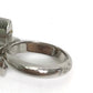 LOUIS VUITTON M65247 Rhinestone Berg Love Letters 2-Piece Ring Set, Women's, Gold