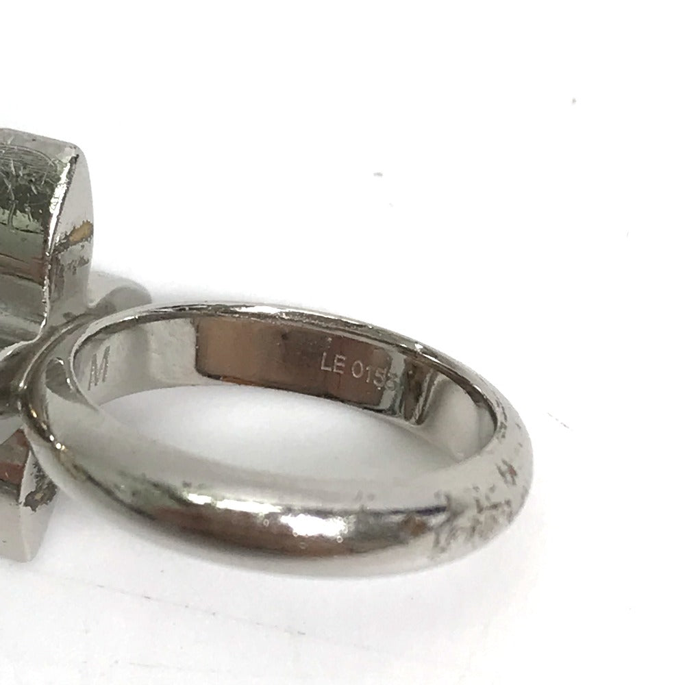 LOUIS VUITTON M65247 Rhinestone Berg Love Letters 2-Piece Ring Set, Women's, Gold