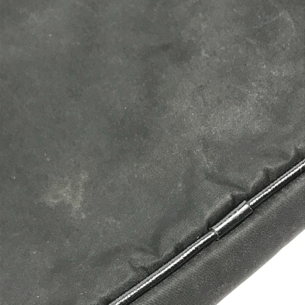 PRADA Triangle Logo Handbag, Laptop Bag, Business Bag, Nylon, Men's, Black