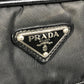 PRADA Triangle Logo Handbag, Laptop Bag, Business Bag, Nylon, Men's, Black
