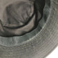 CELINE AU5B968P Men's Bucket Hat with Logo, Cotton, Black