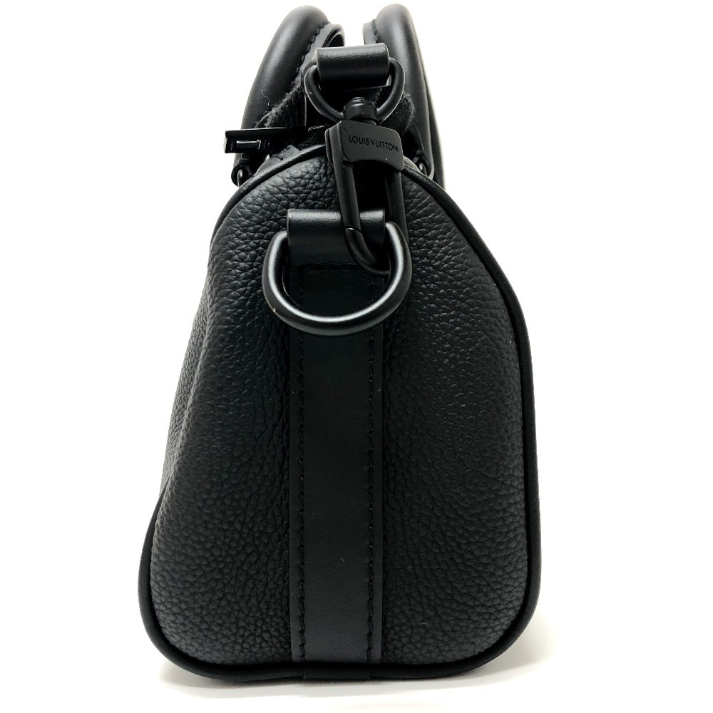 LOUIS VUITTON M80950 アエログラム キーポルXS 2WAY ショルダーバッグ ミニ ボストンバッグ トリヨンレザー レディース ブラック